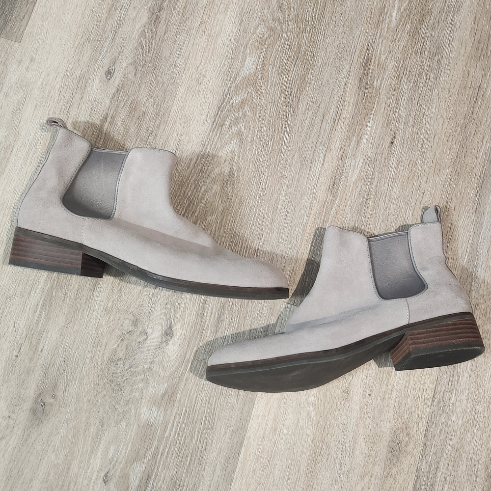 Cole Haan Landsman Bootie II, Grey Ironstone Suede